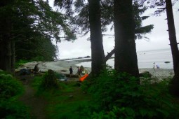 Camping at Sombrio Beach